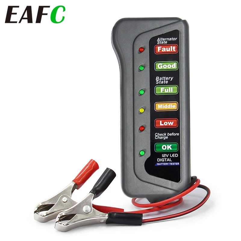 Цифровой анализатор автомобильных аккумуляторов 12 В| |