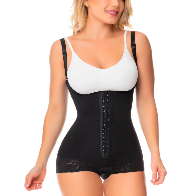 

Fajas Reductoras Y Modeladoras Mujer Women's Bustier Waist Trainer Hipster Girdle Strap Corset Slimming Tummy Control Shapewear