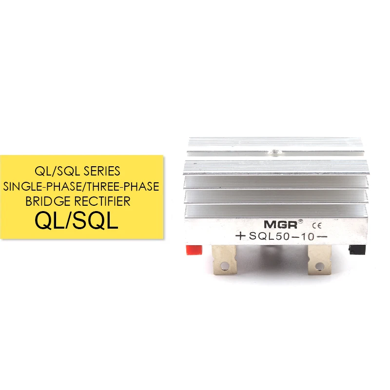 

QL/SQL With Radiator Single/Three Phase Rectifier full Bridge For Rectifying Power Supply Automation Control Bridge Rectifie