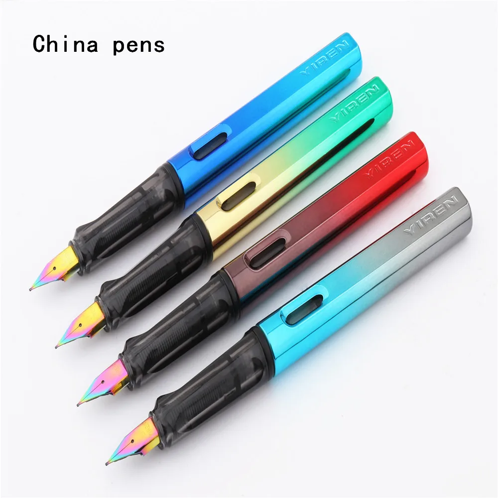 Новинка Высококачественная офисная чернильная ручка 410 ярких цветов школьные