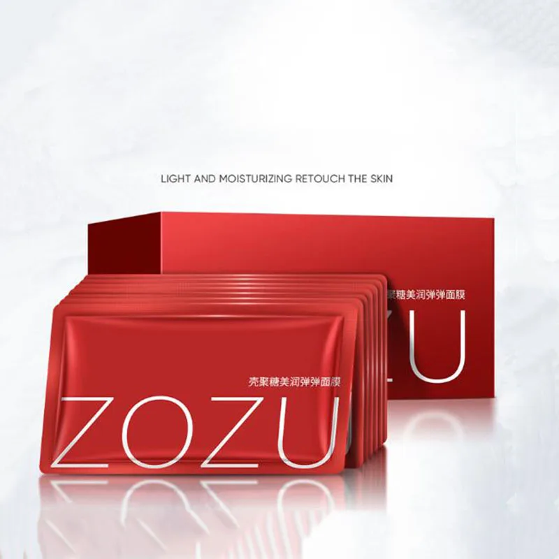 Прыгающая маска для лица хитозан увлажнение сужение пор щетка уход за кожей 5 шт. |