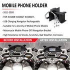 2011-2020 кронштейн для GPS навигации мотоцикла телефона USB зарядное устройство держатель Подставка для BMW K1600GTL K1600GT K1600B K1600 B GT GTL