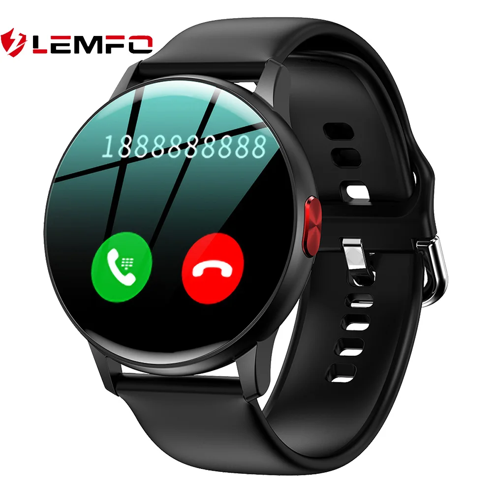 Смарт-часы LEMFO LF28 Pro мужские с поддержкой Bluetooth 2021 и Пульсометром | Электроника