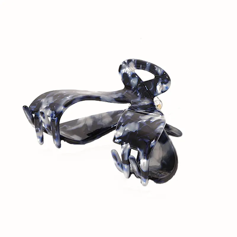 

9cm Acrylic Large Hairpin Acetic Acid Hair Claws Tortoiseshell Geometric Hair Clip Korean Fashion Shark Clip Hair Accessories
