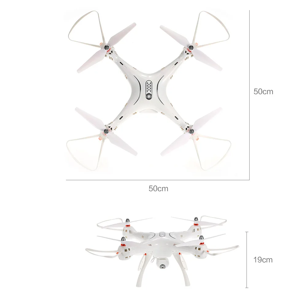 Профессиональный Дрон с камерой Syma X8PRO 720P Wi-Fi FPV удерживающий высоту один ключ GPS
