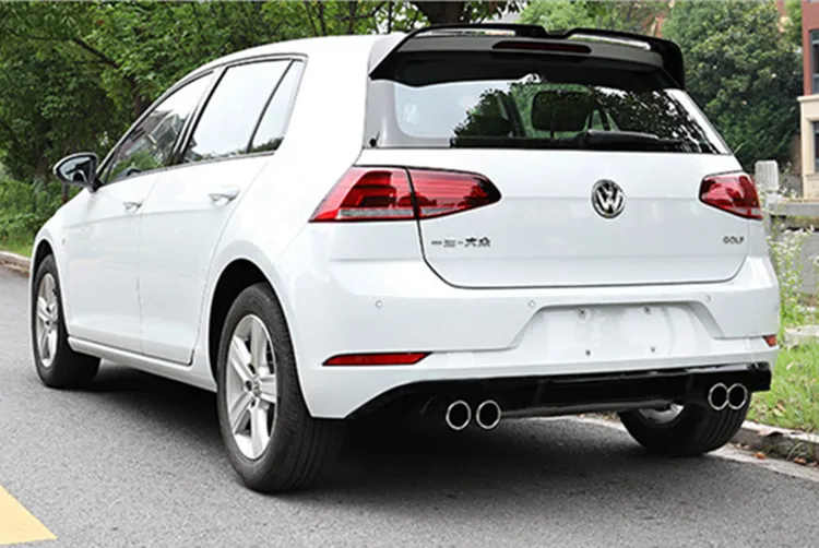 Защитный диффузор для заднего бампера Volkswagen Golf 7 5 новинка 2018 комплект корпуса