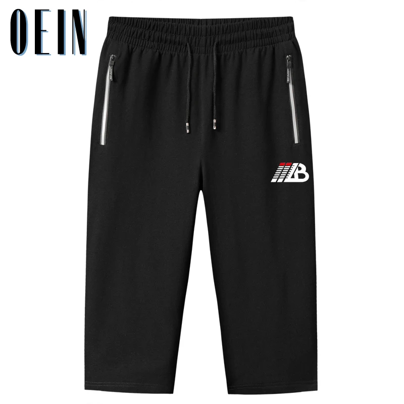 2021 New Men Jogger Sweatpants Casual Harem Shorts Soft 3/4 Trousers Fashion Brand Mens Running Pants Summer Male 6XL Trousers