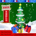 1,8 м надувная Рождественская елка креативное украшение для двора с вилкой для ЕССША Санта-Клаус аттракцион медведь надувная игрушка для двора