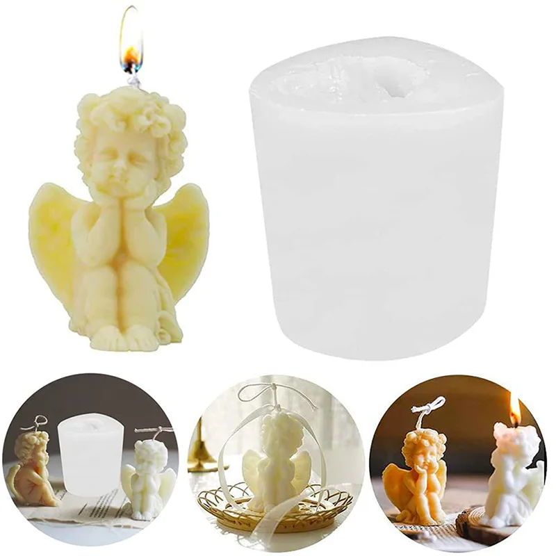Форма для свечей акриловая с крыльями ангела ароматерапии | Дом и сад