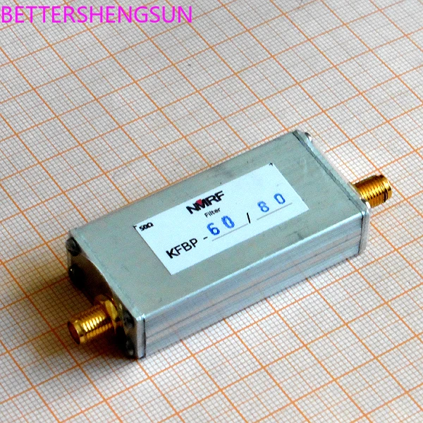 

60-80 МГц Промежуточный частотный светочастотный фильтр, интерфейс SMA