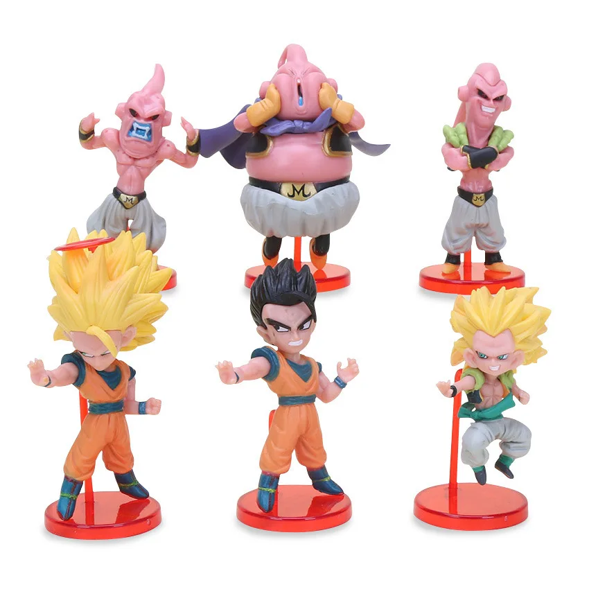 Аниме Кукла Dragon Ball Z Son Goku Frieza Gogeta Vegeta IV Супер Saiyan ПВХ Ограниченная серия QLZ игрушки