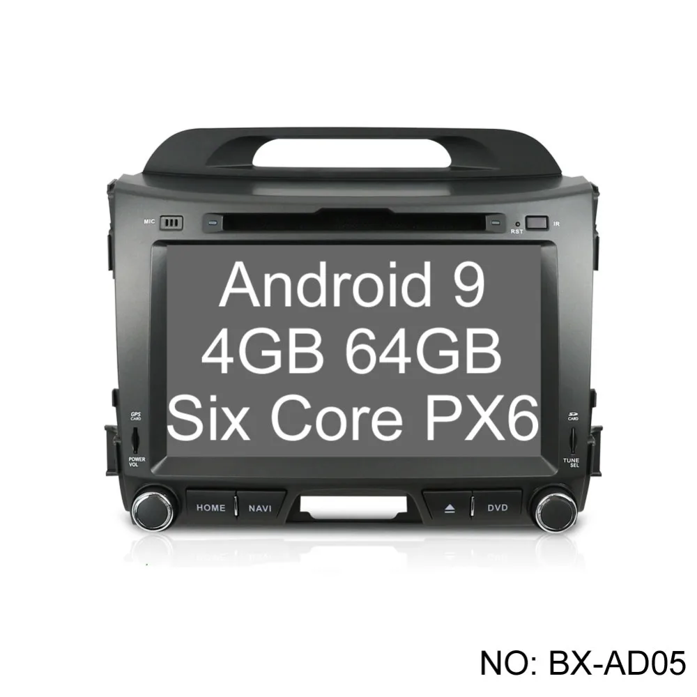 Автомобильный dvd-плеер Bosion 2G+ 32G Android 9,0, радио KIA sportage r 2011 2012 2013, автомагнитола, gps навигация, стерео
