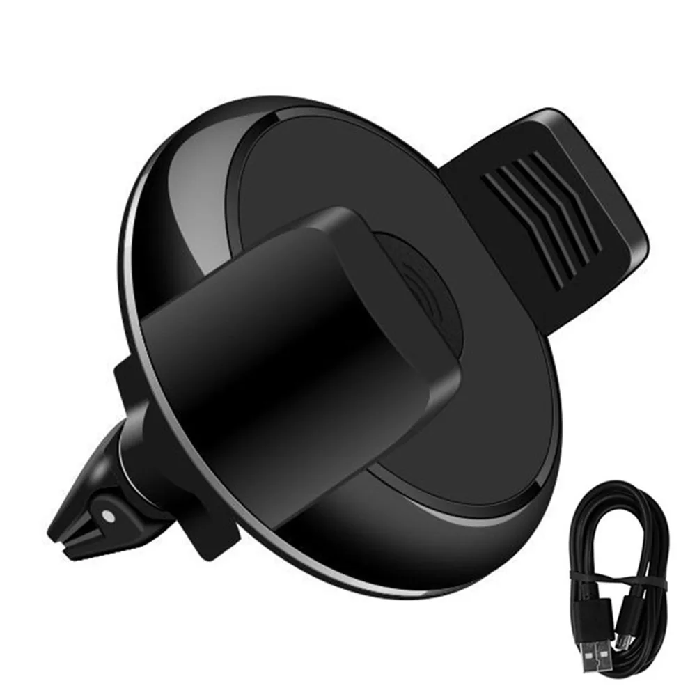 

Hot Car Air Vent Clip Phone Holder Wireless Charging Mount Bracket Charger for Smartphone J99