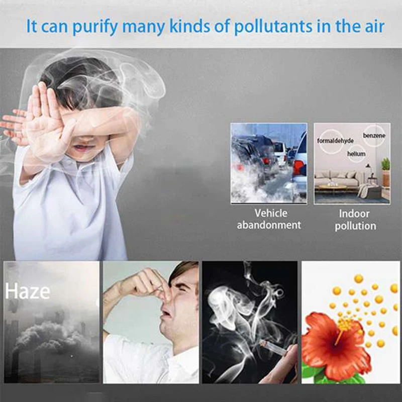 

Mini Wearable Air Purifier Necklace USB Personal Negative Ion Generator