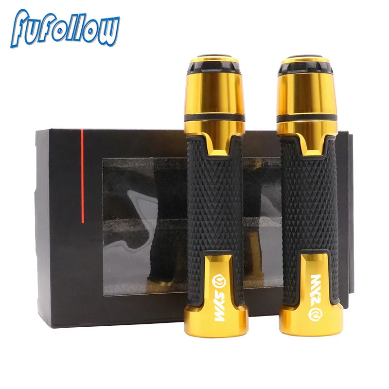 

Motorcycle 7/8" 22MM Handlebar Handle ends Grips Ends Set For SYM JP150 GR125 Fiddle 3 FNX150 Maxsym 400i 600i JP FNX 150 GR 125