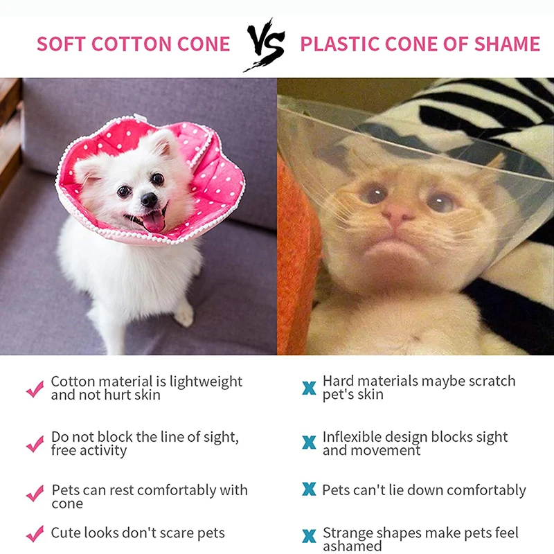 @ HE медицинский ошейник для домашних животных защита от укусов ошейники питомцев