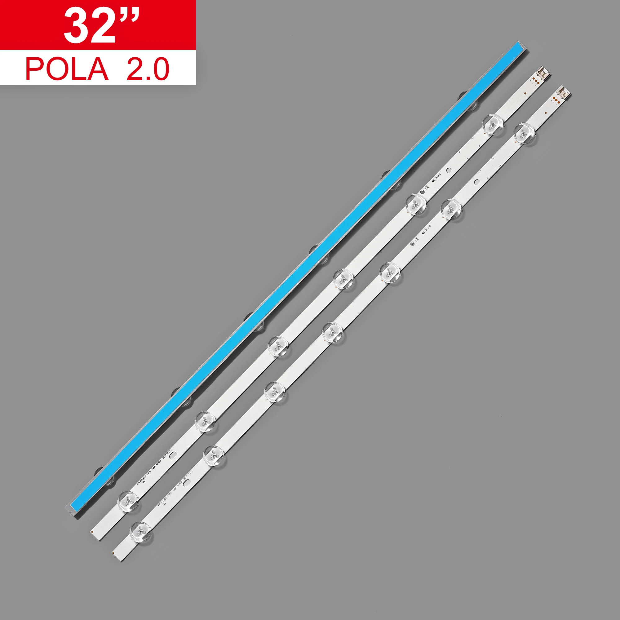 (Новый комплект) 3 шт./компл. 6/7 светодиодный Светодиодный подсветка полосы для