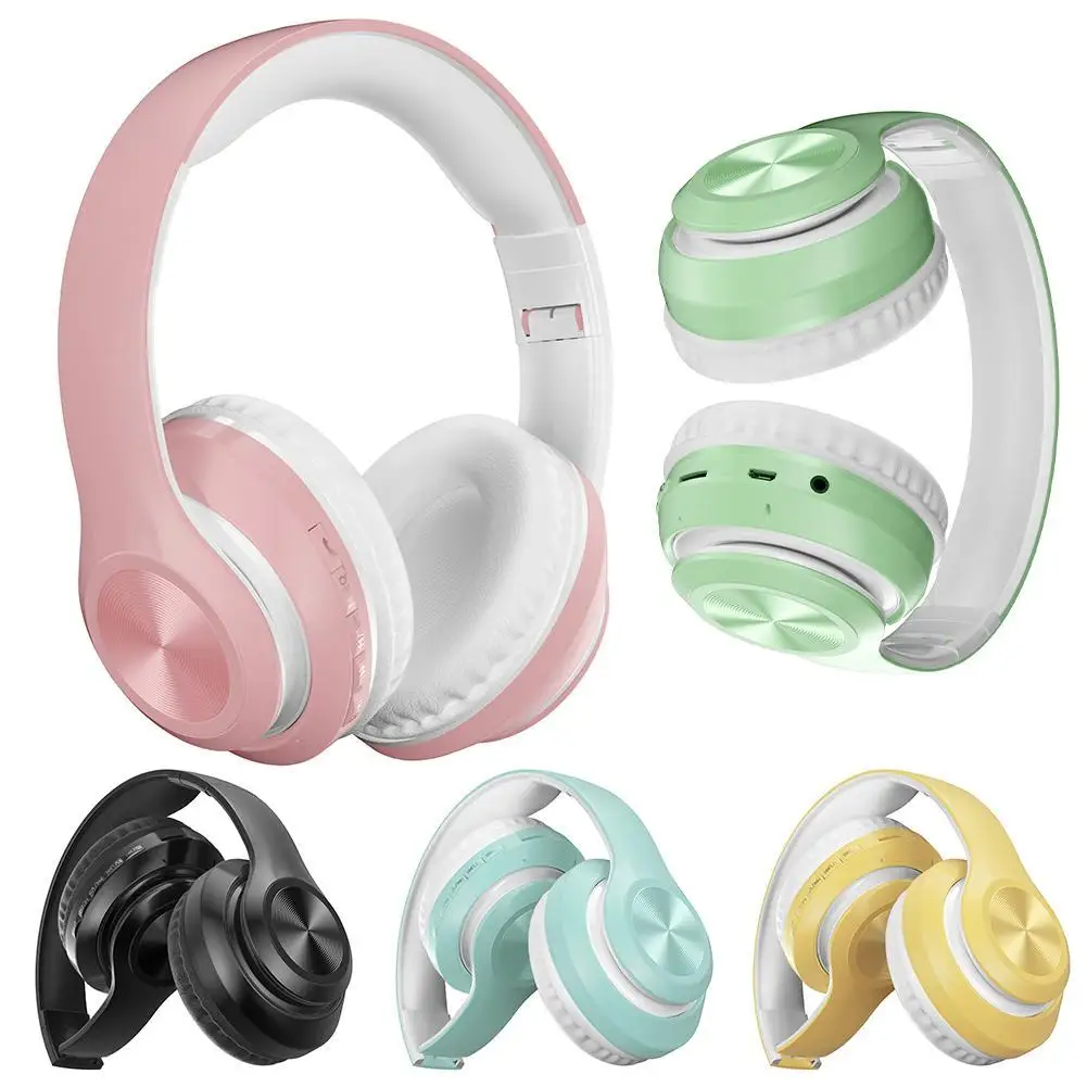 

P68 Bluetooth 5,0 Складная перезаряжаемая беспроводная гарнитура HiFi наушники
