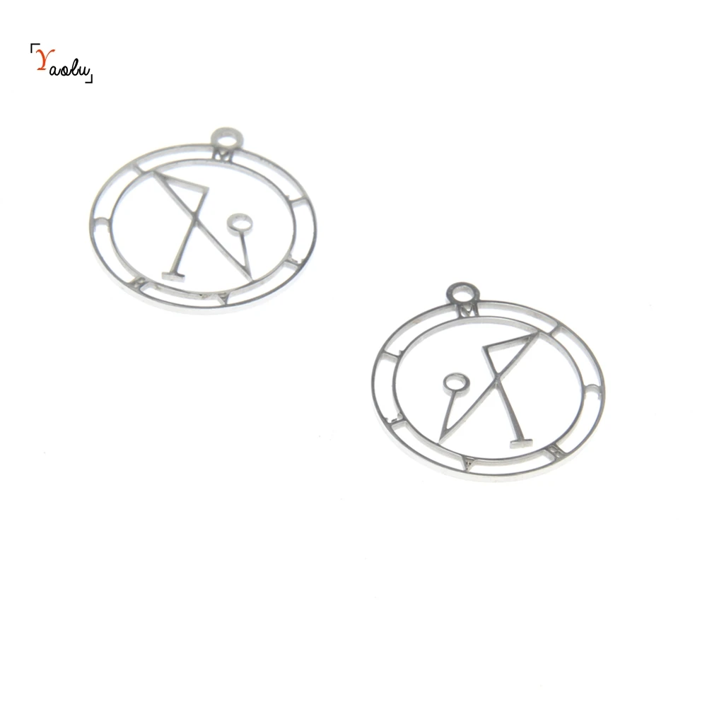 5 шт./лот символ Архангела Майкла сигила амулет с эмблемой подвеска из