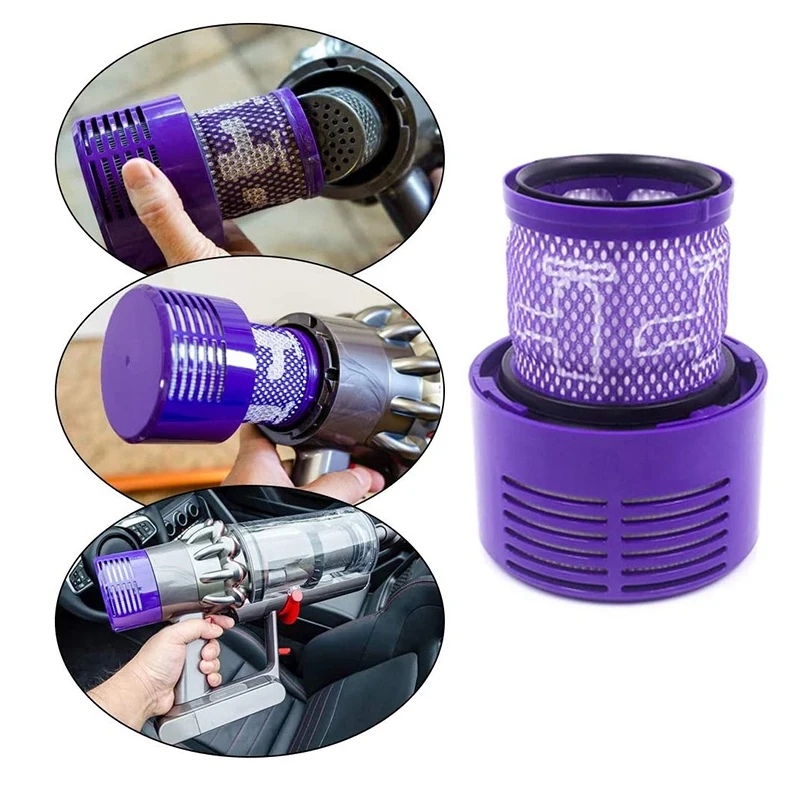 

6 шт., моющийся фильтр для пылесоса Dyson V10 SV12