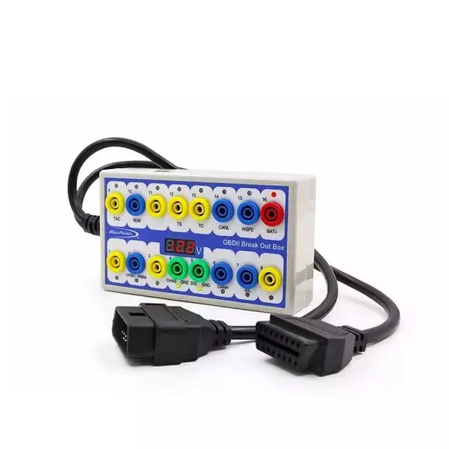 2020 OBDII OBD2 прорывная коробка Автомобильная OBD 2 автомобильный протокол детектор