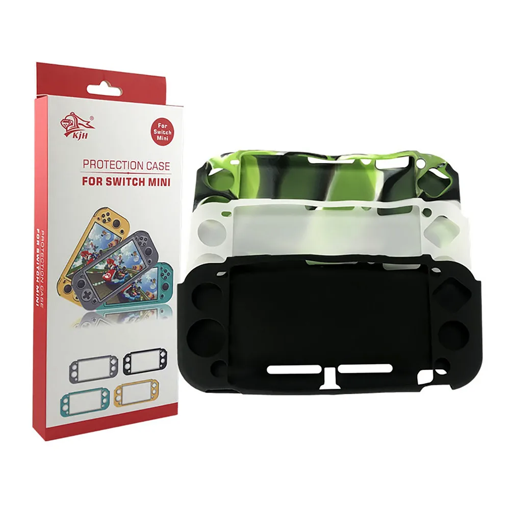 Силиконовый защитный чехол для Nintendo Switch Lite Mini джойстик геймпад с рукояткой