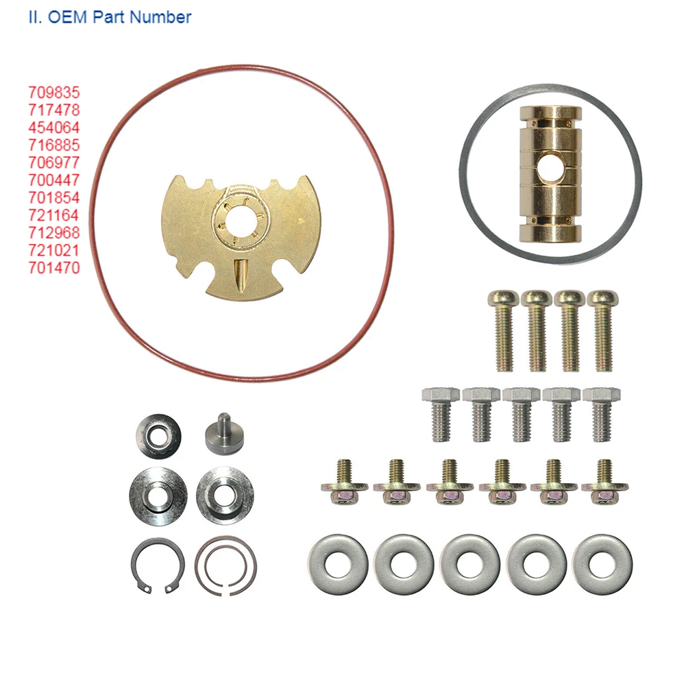 Набор для ремонта турбокомпрессора автомобильный инструмент журнал подшипник