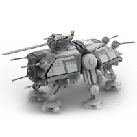 authorized moc 87375 1267pcs imperial at te interstellar army transport robot model bricks kit building blocks set kids gifts
