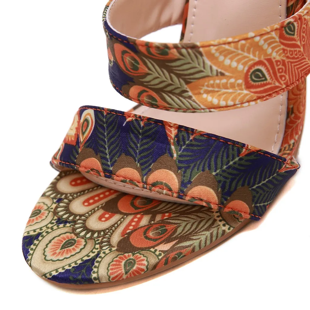 Women's Pointed Toe Sandals Stiletto High Heel Shoes Buckle Casual Pumps Sandal 2019 Spring Autumn New Simplicity Fashion |