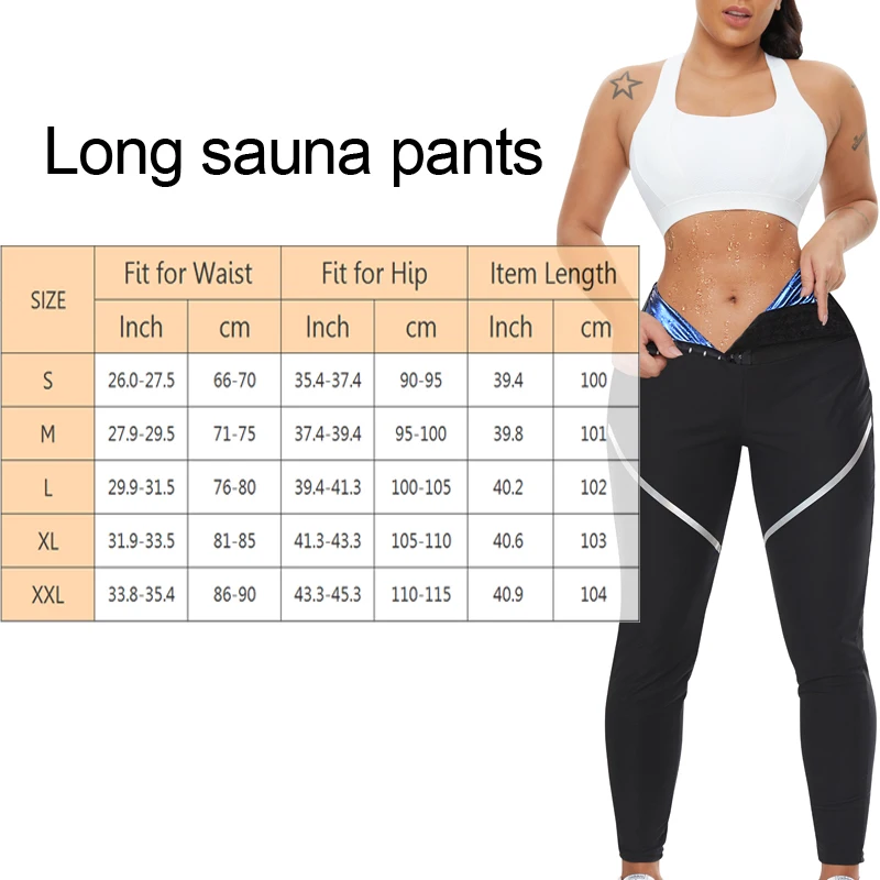 best tummy control shapewear LAZAWG Womens Weight Loss Pants Sweat Sauna Shapers Sauna Sweat Hot Slimming Leggings Female Sports Pants Workout Fitness Shorts body shaper