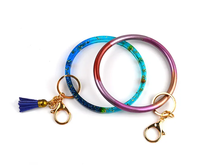 1 шт. Мягкая силиконовая Ювелирная Форма браслет из эпоксидной смолы брелок форма