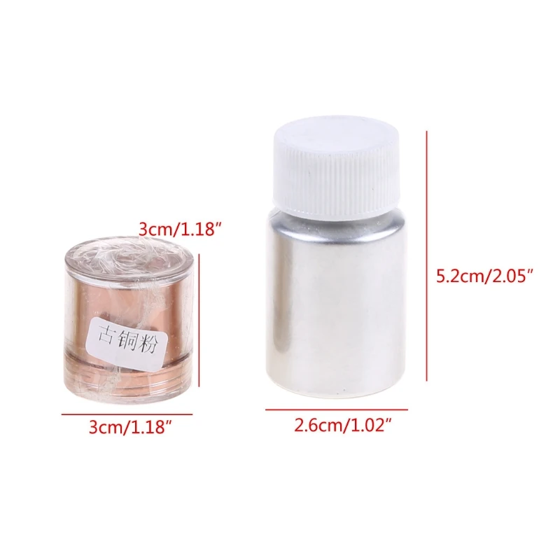 

5 Colors Metal Pearl Powder Kit Epoxy Resin Colorant Glitter Marble Metallic Pigment Resin Dye Colorant Jewelry Making