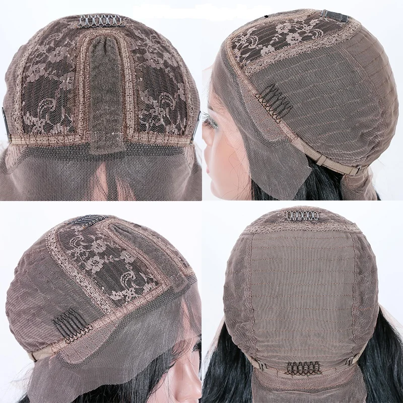 Парики из натуральных волос на кружевном фронте бразильские волосы Remy парик с