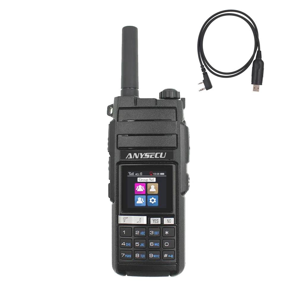 HD700-USB 4G LTE Android Walkie Talkie 4G-HD700 сетевой телефон Радио прочное переговорное устройство смартфон Настоящее PTT радио - Цвет: HD700-USB