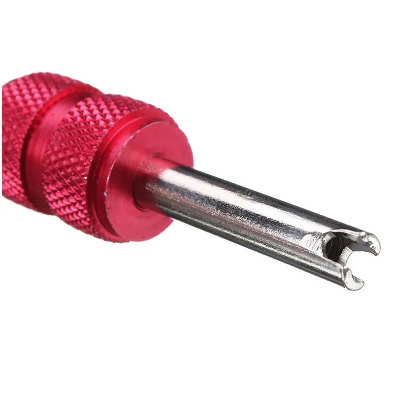 

Universal Car Tire Valve Stem Core Installer Remover Repair Tool-Auto 2 Sizes Red