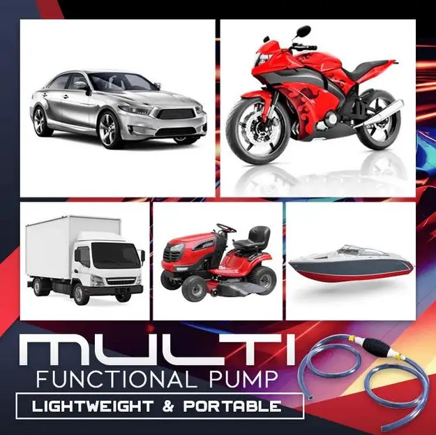 Насос для перекачки воды масла бензина дизельного топлива жидкости ручной насос