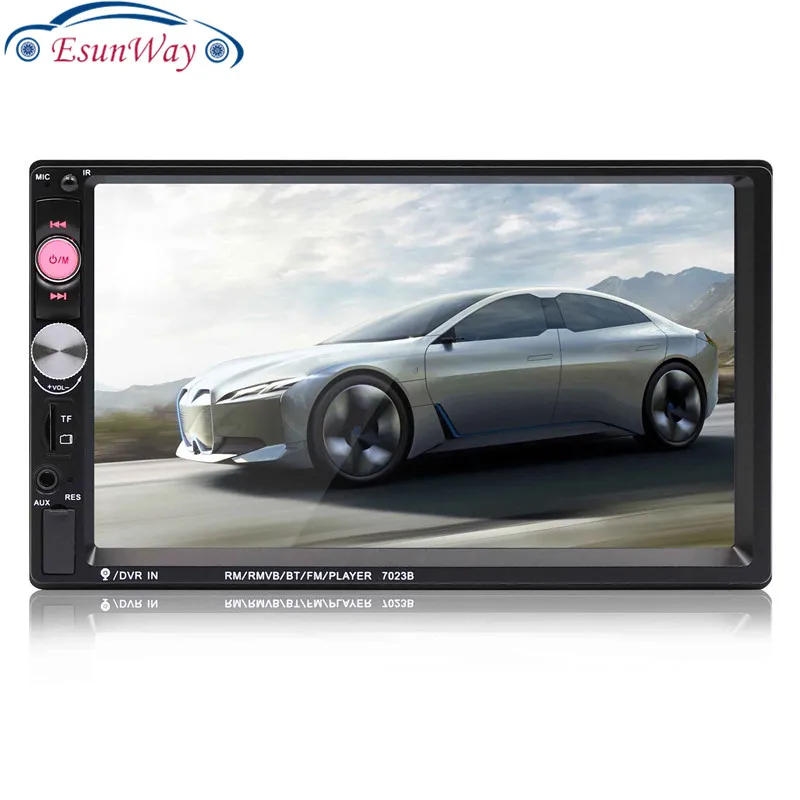 Автомагнитола LTBFM 2din 7023B с сенсорным экраном 7 дюймов автомагнитола MP5 Bluetooth камера