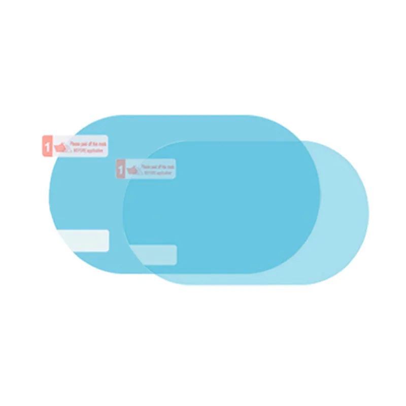 

2 шт., противотуманная водоотталкивающая пленка для зеркала заднего вида