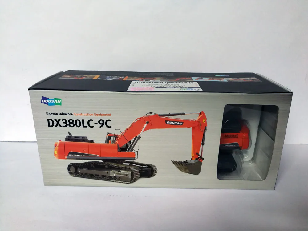 1:50 DOOSAN DX380LC-9C экскаватор игрушка