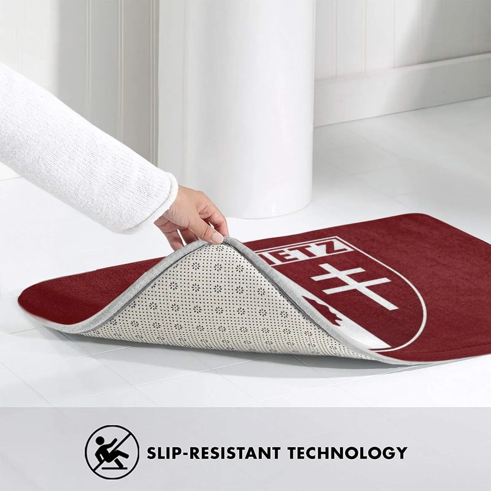 

Metz-Logo Comfortable Door Mat Rug Carpet Cushion