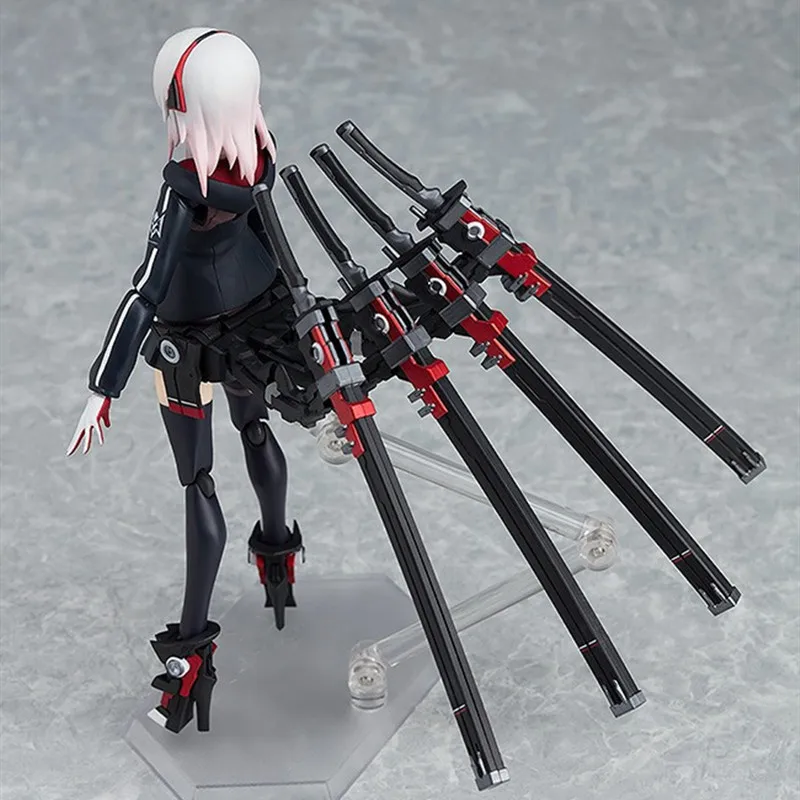 

14cm 422 # Heavily Armed High School Girls 4 Anime figure sexy girl student PVC action figure collection model toy gift