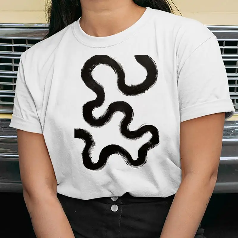 

Футболка женская, в стиле 90-х, с принтом