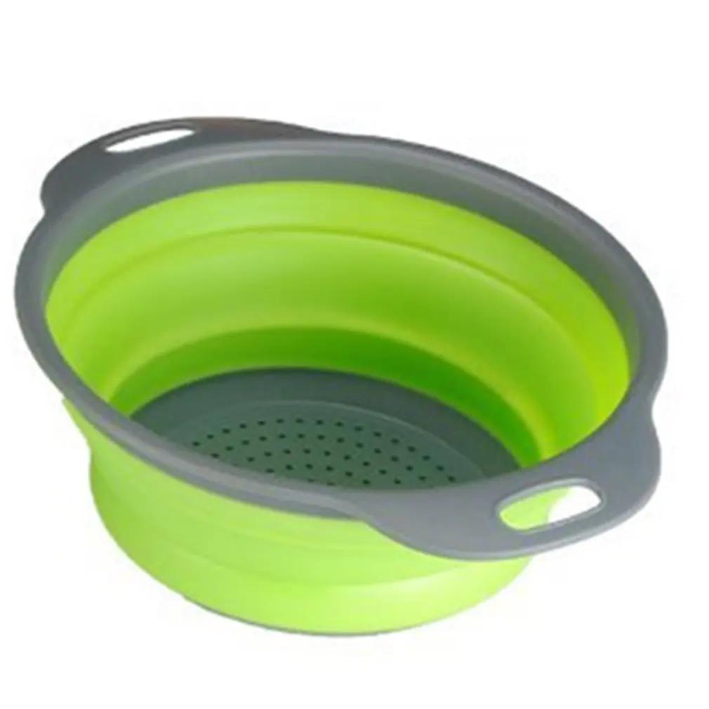 Складная квадратная корзина для слива пластиковая фруктов с - Цена: 81,29 руб.