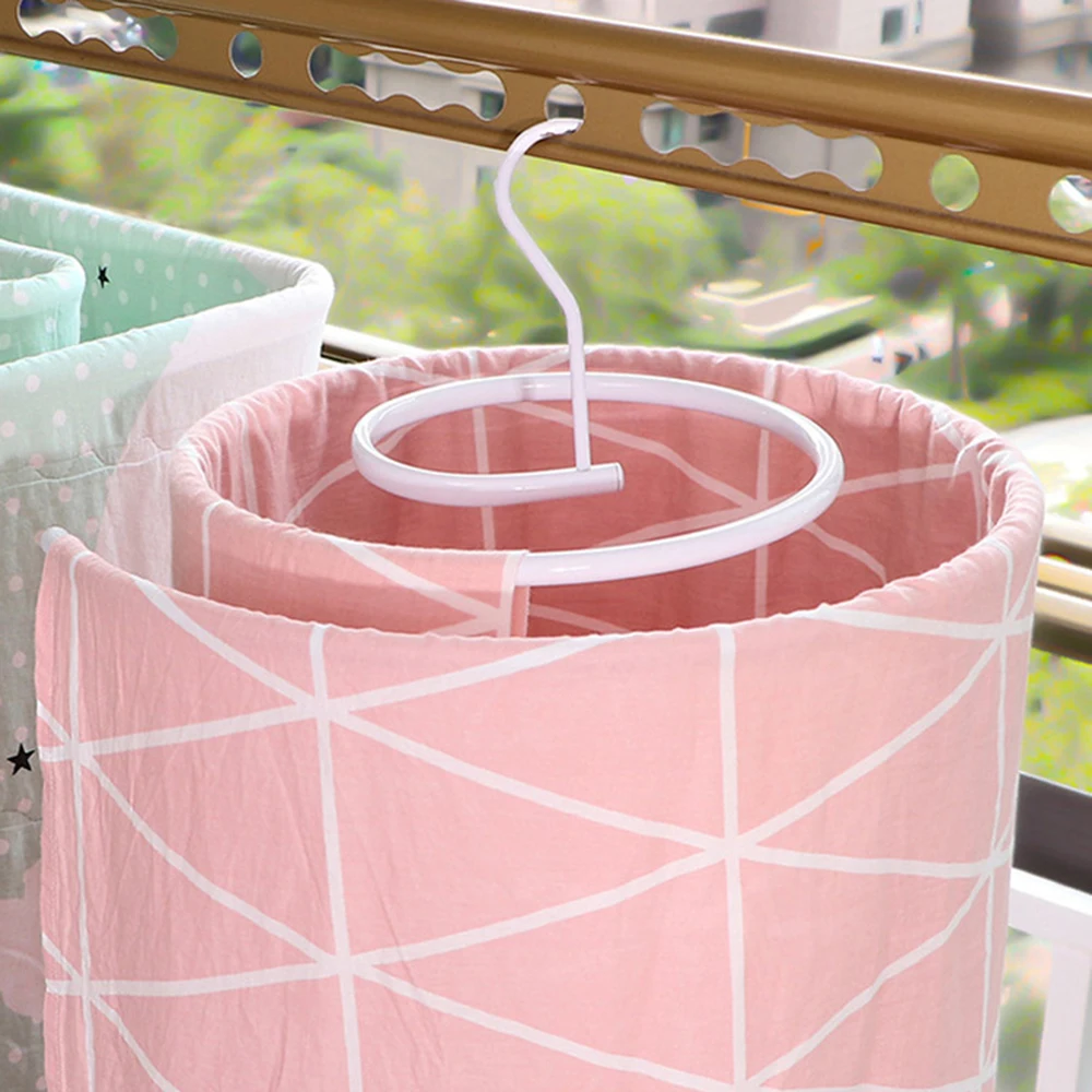 Спиральный Железный чехол для вешалки в форме одеяла с листьями сушильный крючок