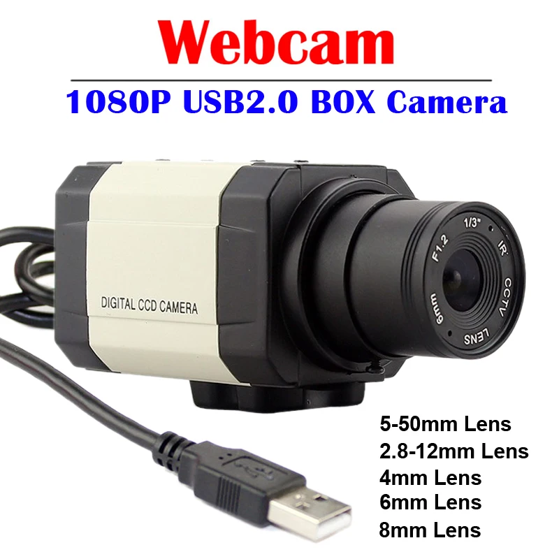 5 50 мм 6 60 варифокальная CMOS OV2710 HD 1080P Промышленная Usb камера UVC для ПК компьютера