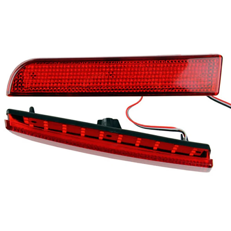 Автомобильный красный светоотражатель для бампера светодиодный задний стоп