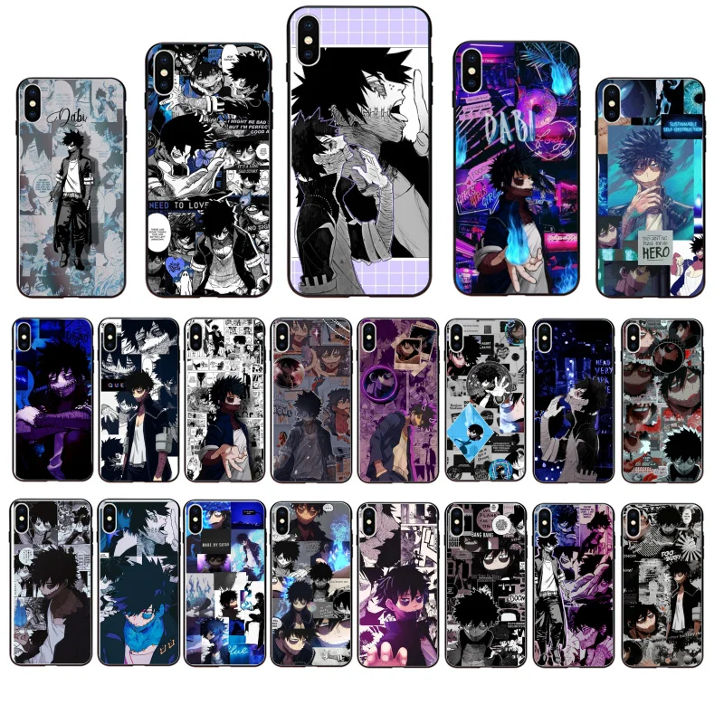 

Dabi My Hero Academia Phone Case For iphone 13 Pro Max 12 Case For iPhone 11 Pro Max XS MAX XR SE2 8 7 Plus X 5