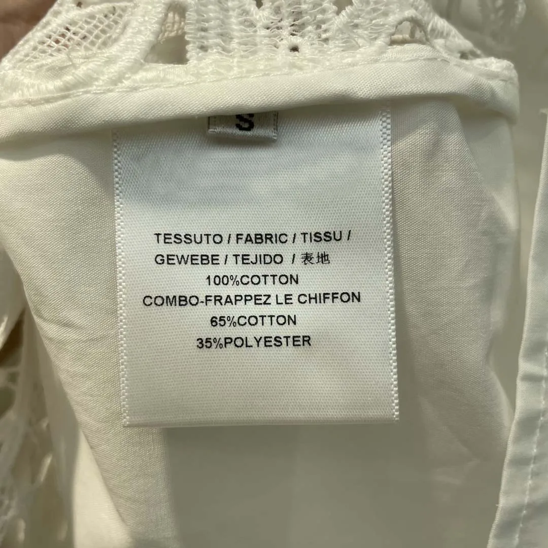 

Fashion Elegant White Shirts for Women Summer 2020 Luxury Brand Embroidery Floral Straight Shirts Top Quality Cotton White Shirt