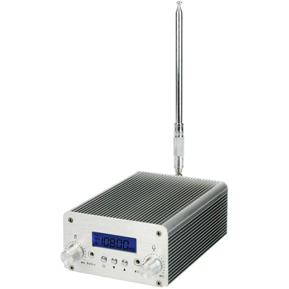 Wireless Bluetooth stereo music transmitter US 6W FM Transmitter Stereo Station Drive-in Cinemas Long Range 5 | Инструменты