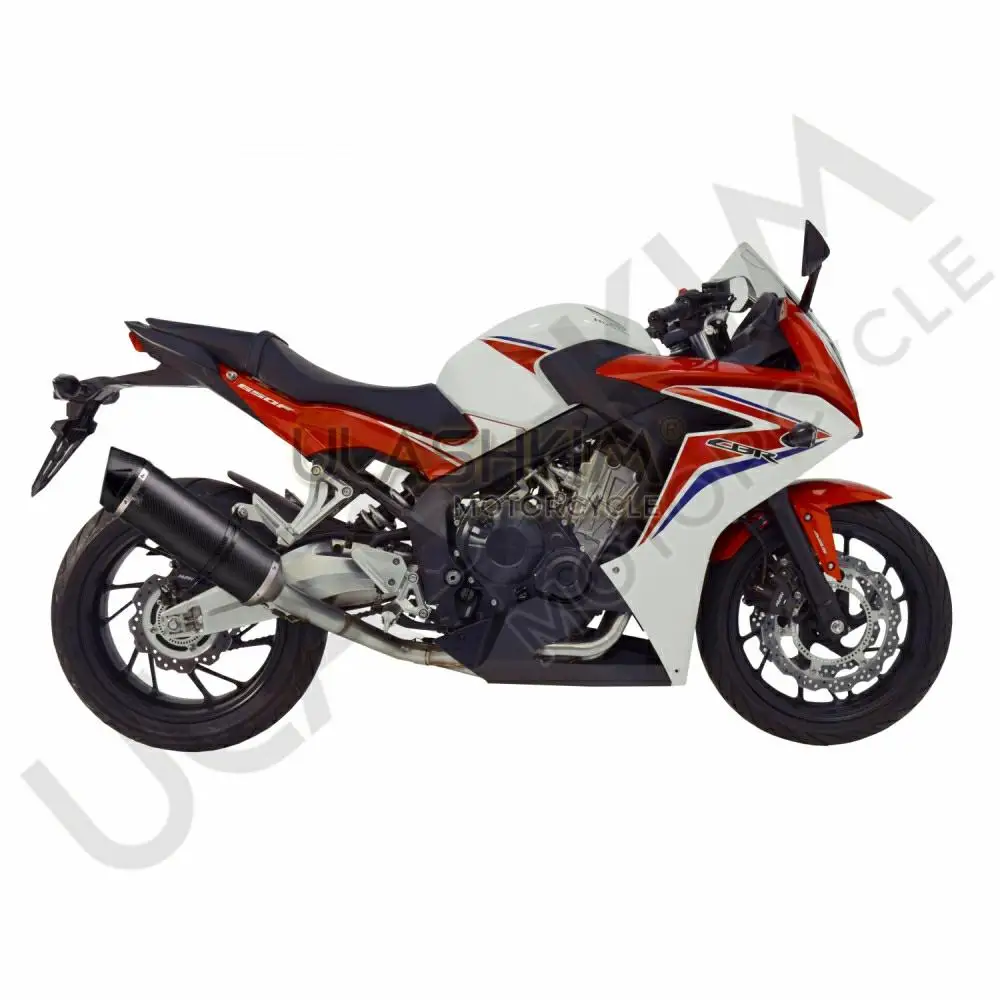 Полная выхлопная система мотоцикла средняя труба SBK для Honda CB650 CBR650F CBR650 CB650F 2014 до